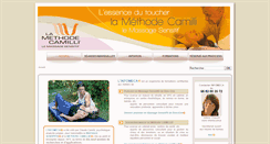 Desktop Screenshot of massagesensitif.tm.fr